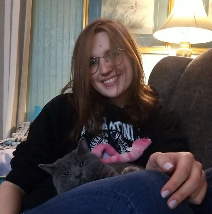 This is me and my cat!